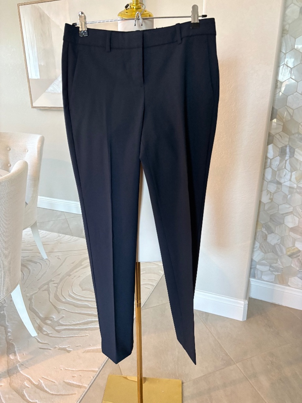 NWT Theory Testra Deep Navy Pants